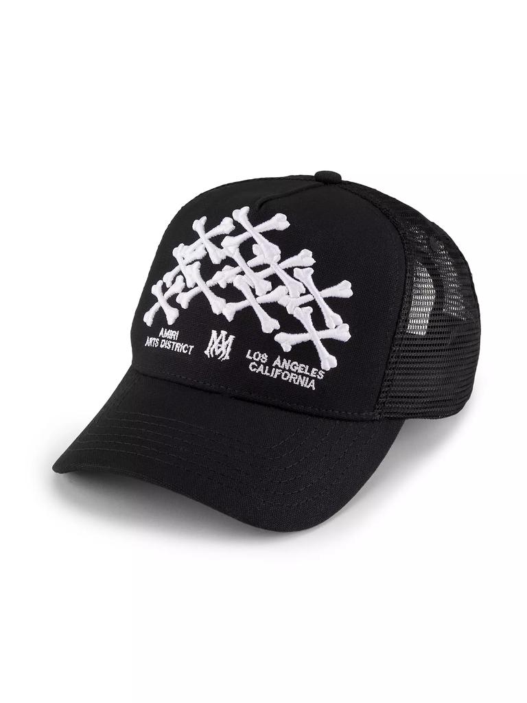 AMIRI Brown Baroque Logo Dad Cap - Hats - BeyondStyle