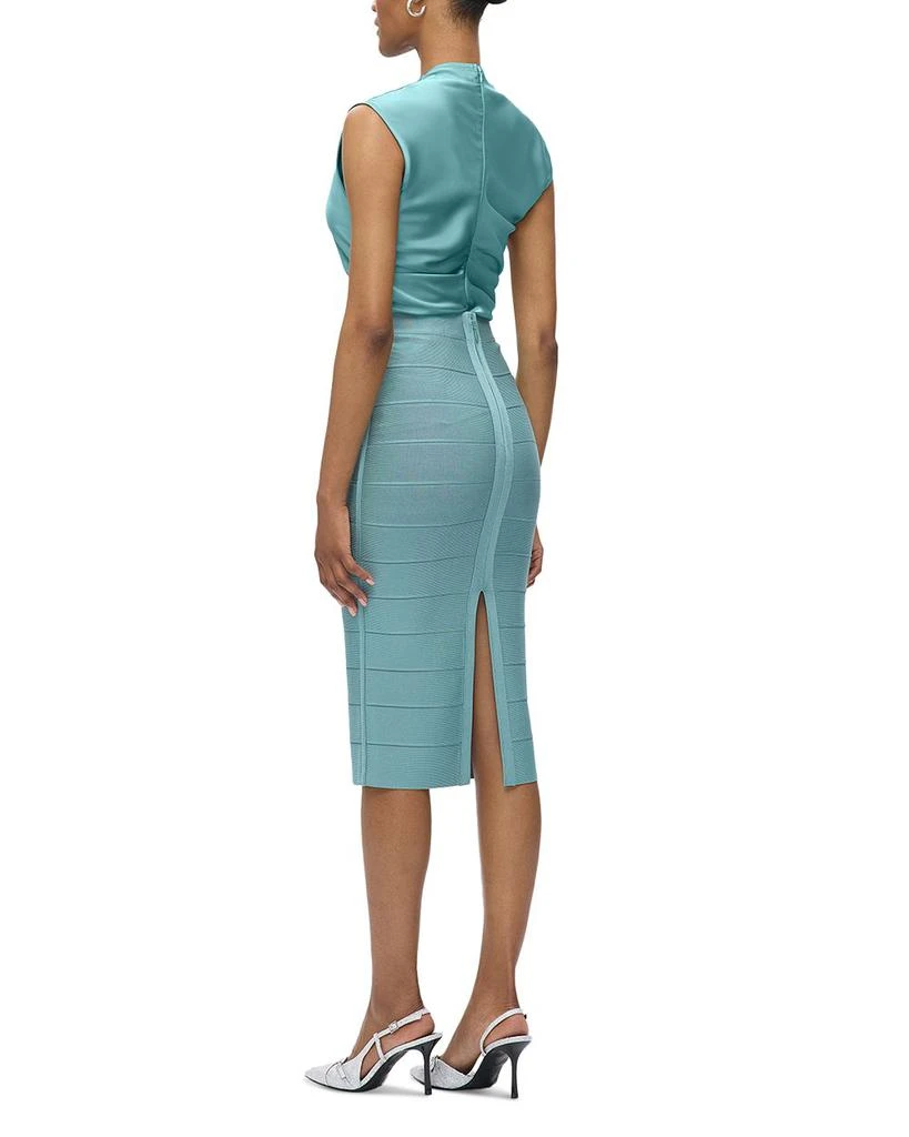 Herve Leger Icon Bandage Pencil Skirt 4