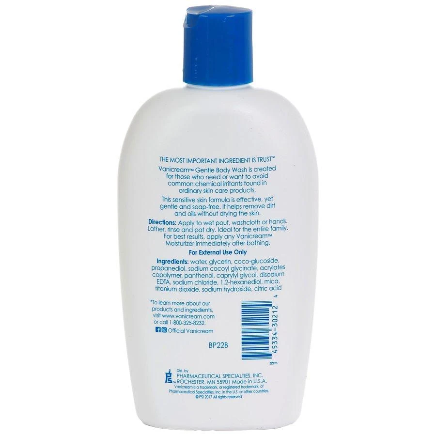 Vanicream Gentle Body Wash for Sensitive Skin Fragrance-Free 2