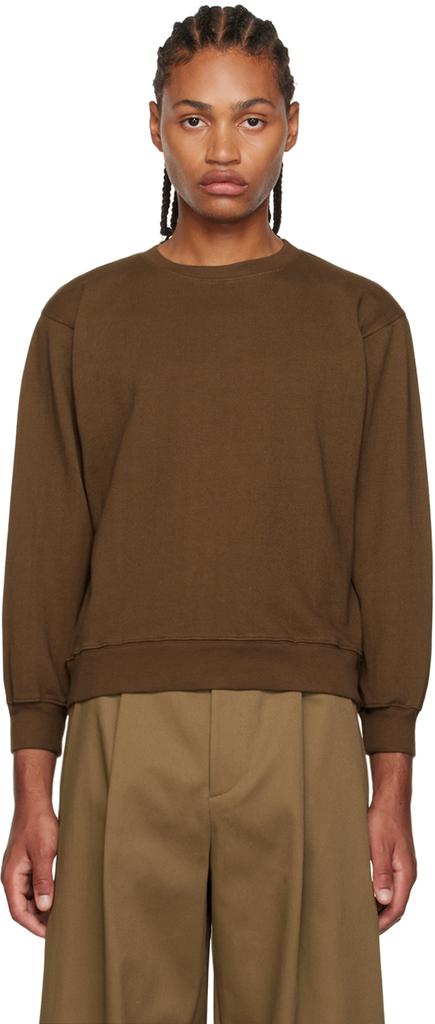 3MAN Brown Rugby Sweatshirt