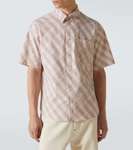 Burberry Burberry Check cotton bowling shirt 3