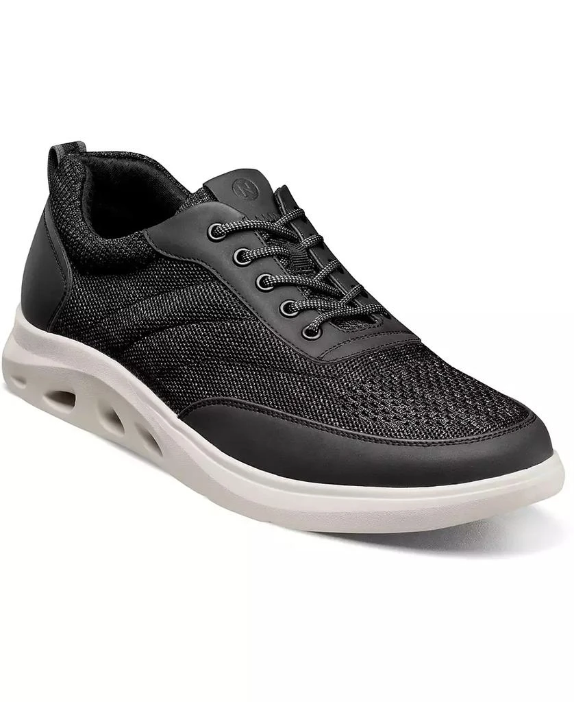 Nunn Bush Men's Ponte Knit Moc Toe Sneaker 1