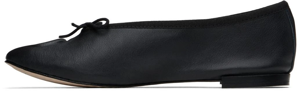MARINE SERRE Black Repetto Edition Lilouh Soft Nappa Ballerina Flats 3