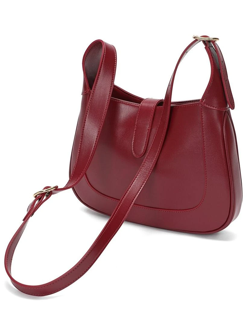 Tiffany & Fred Paris Smooth Leather Hobo Bag 2