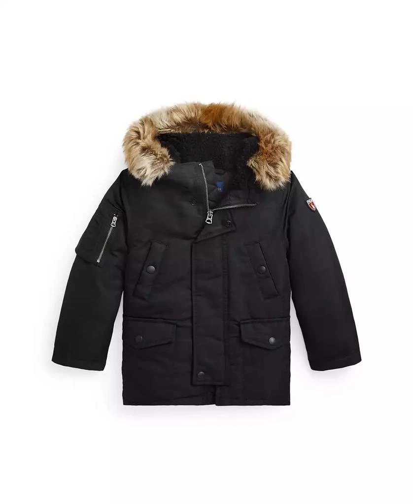 Ralph Lauren Toddler and Little Boys Artificial-fur-Trim Down Parka Jacket 1