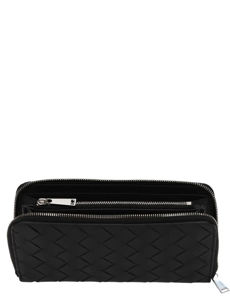 BOTTEGA VENETA Intrecciato Leather Zip Around Wallet 3