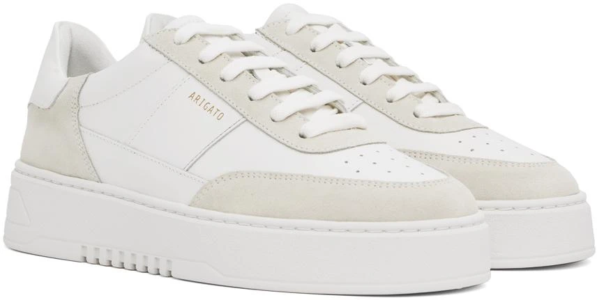 Axel Arigato White & Beige Orbit Vintage Sneakers 4