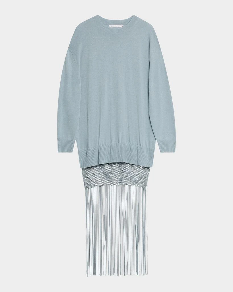 Christopher Esber Macrame Monument Maxi Sweater Dress 1