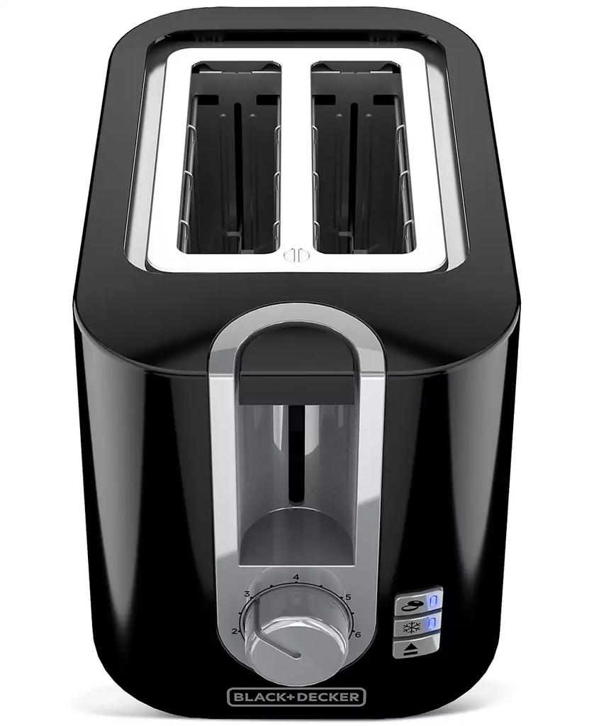 Black & Decker 2-Slice Wide-Slot High-Lift Toaster