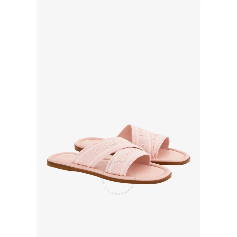 Salvatore Ferragamo Ladies Laurene Logo Slides 2