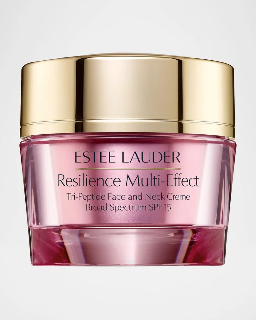 Estée Lauder Resilience Multi-Effect Tri-Peptide Face & Neck Cream Moisturizer SPF 15 for Normal/Combination Skin 1