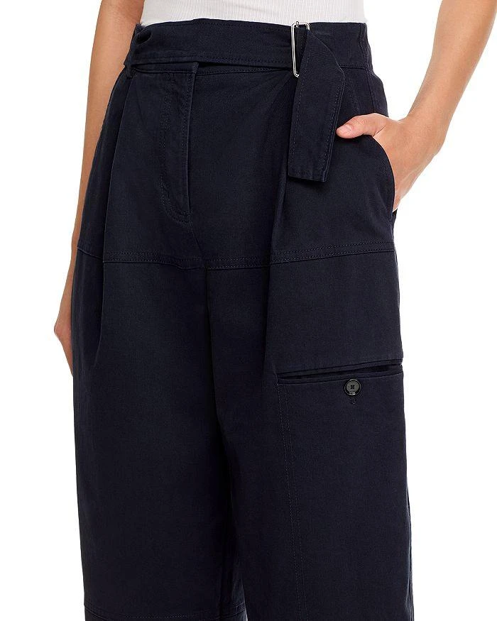 Hugo Boss Takane Belted High Waist Pants 6