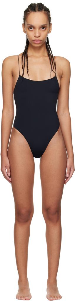 Tropic of C Black 'The Sculpting C' One-Piece Swimsuit