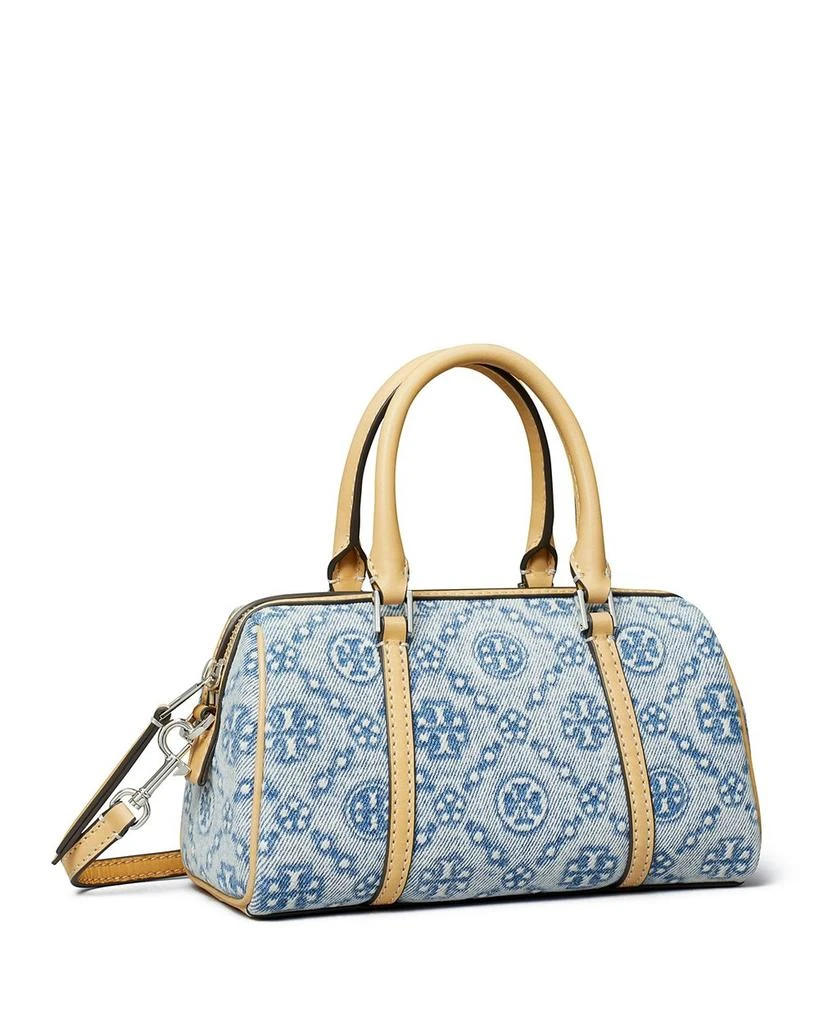 Tory Burch T Monogram Denim Mini Barrel Bag 3