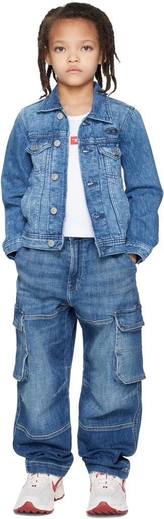 Diesel Kids Blue JNHill Denim Jacket 4