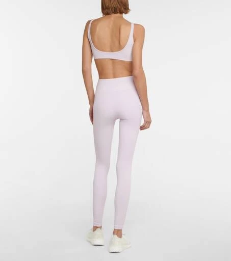 Adam Selman Sport High-rise ribbed leggings 3