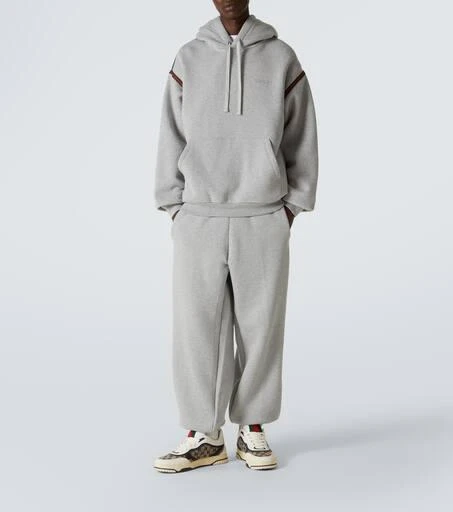 Gucci Web cotton jersey sweatpants 2