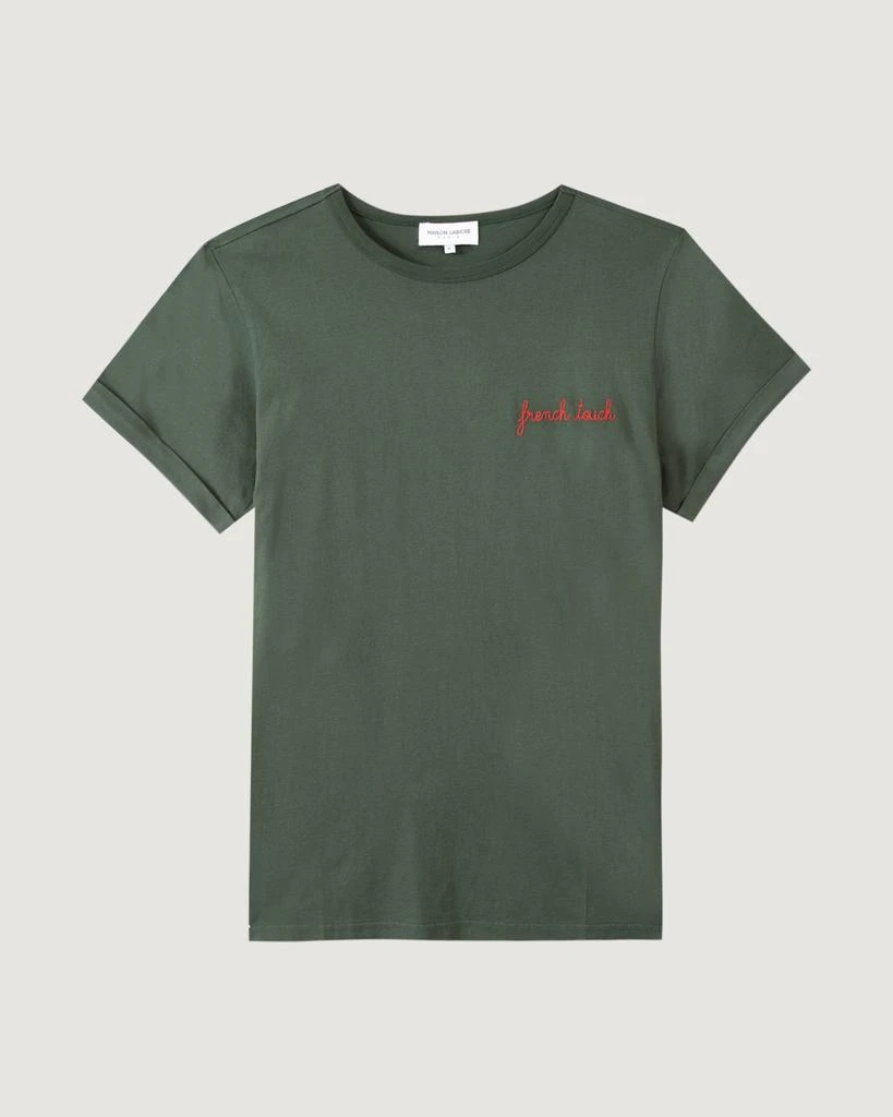 Maison Labiche Le Tee Shirt Poitou French Touch - Army Green 1