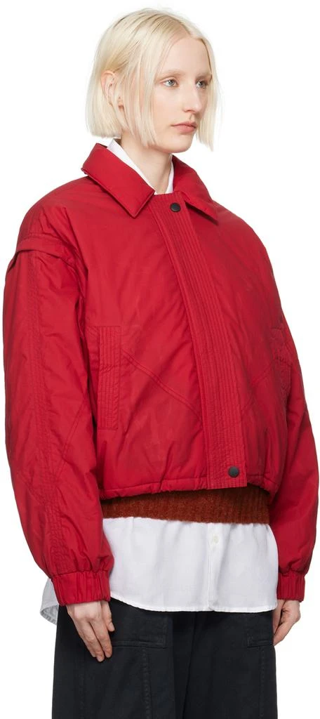 YMC YOU MUST CREATE Red Heath Bomber Jacket 2