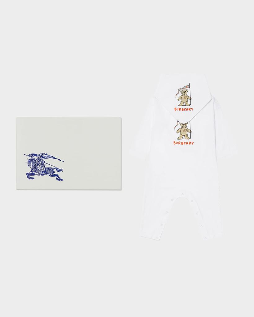 Burberry Casey Two-Piece Gift Set, Size Newborn-6M