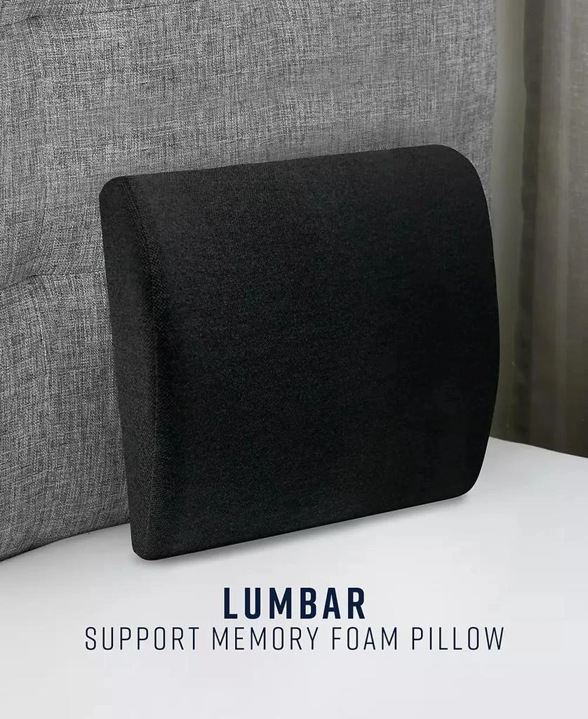 ProSleep Lumbar Back Support Memory Foam Accessory Pillow 3
