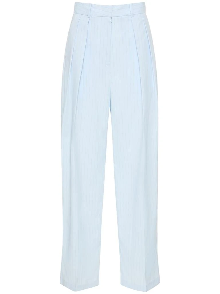 THE FRANKIE SHOP Tansy Pleated Fluid Pants 1