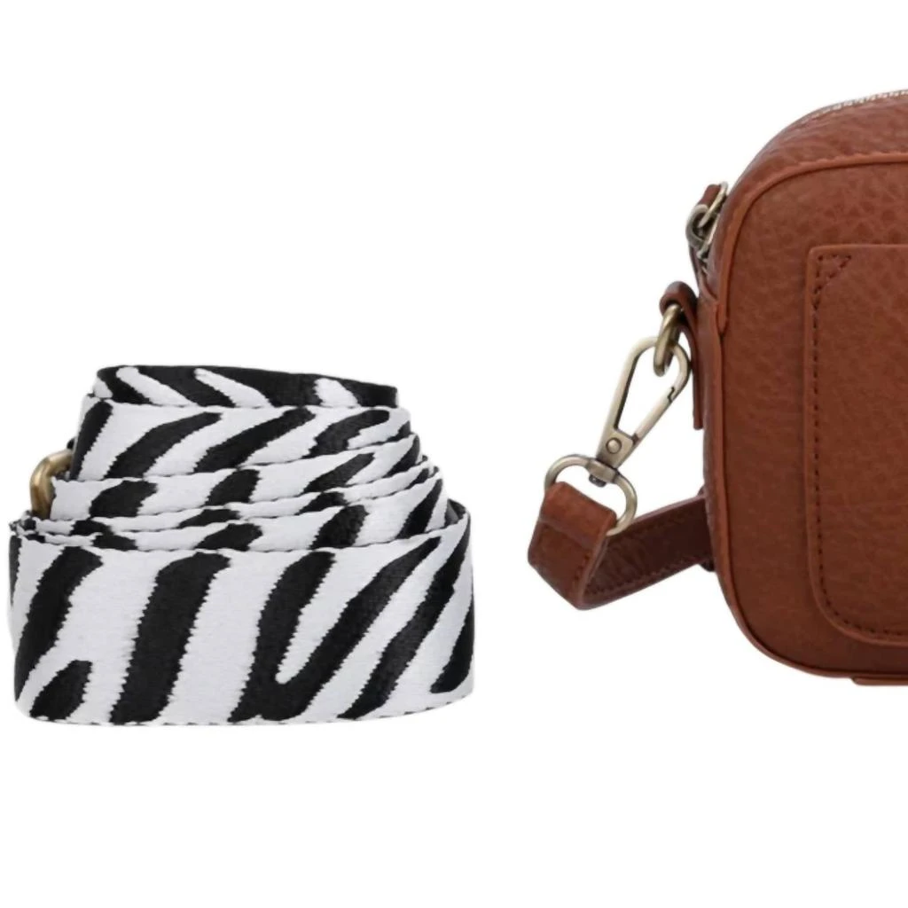 Ampere Creations Women's Betty Crossbody Bag In Milk Chocolate 2