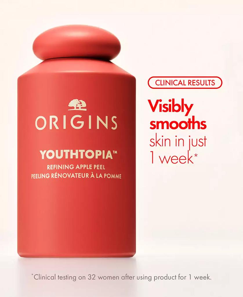 Origins YOUTHTOPIA™ Liquid Exfoliating Apple Face Peel, 3.4 oz