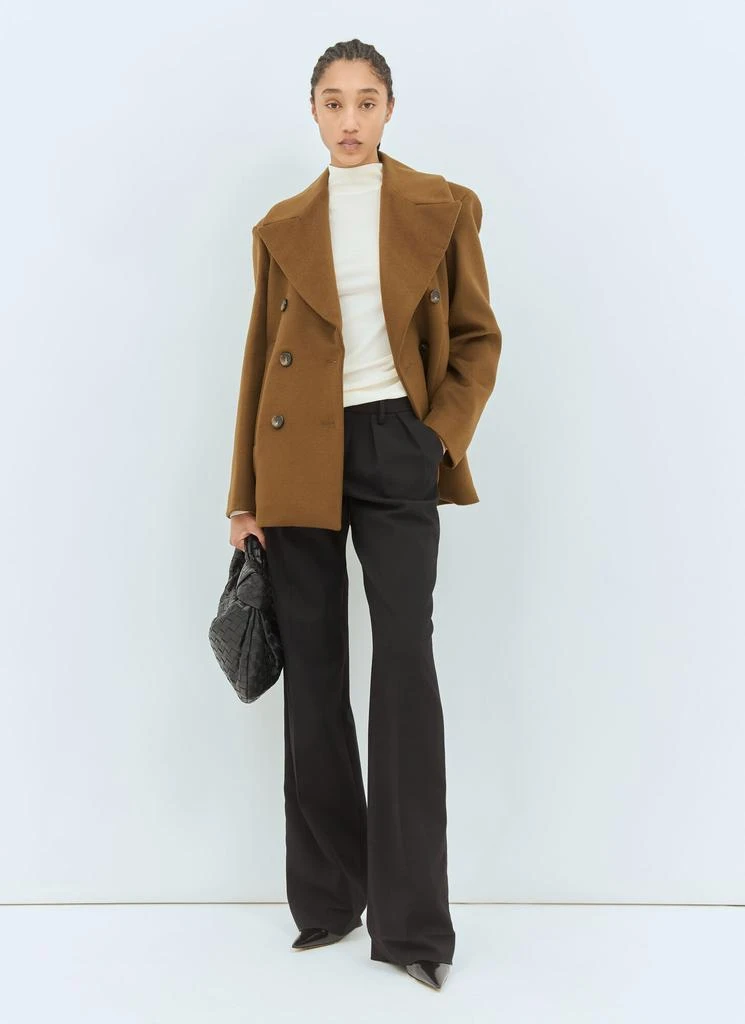 Max Mara Oversized Wool Pea Coat 2