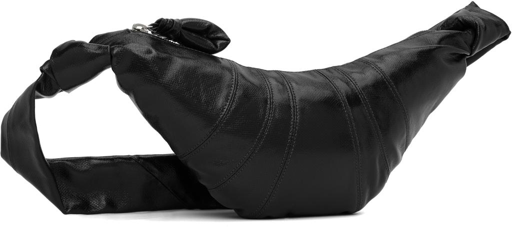 Lemaire Black Small Croissant Bag