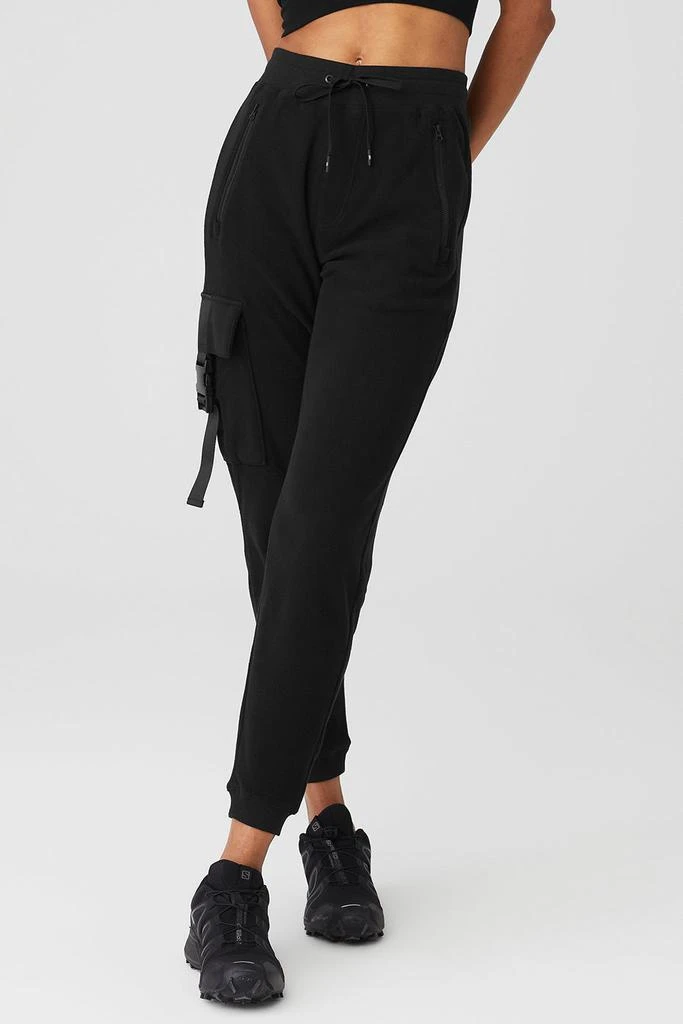 Alo Streetside Sweatpant - Black 1