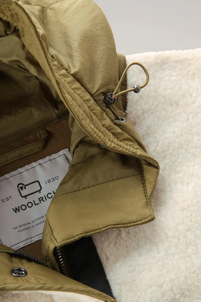 WOOLRICH Alba Parka in Crinkle Nylon and Sherpa 3
