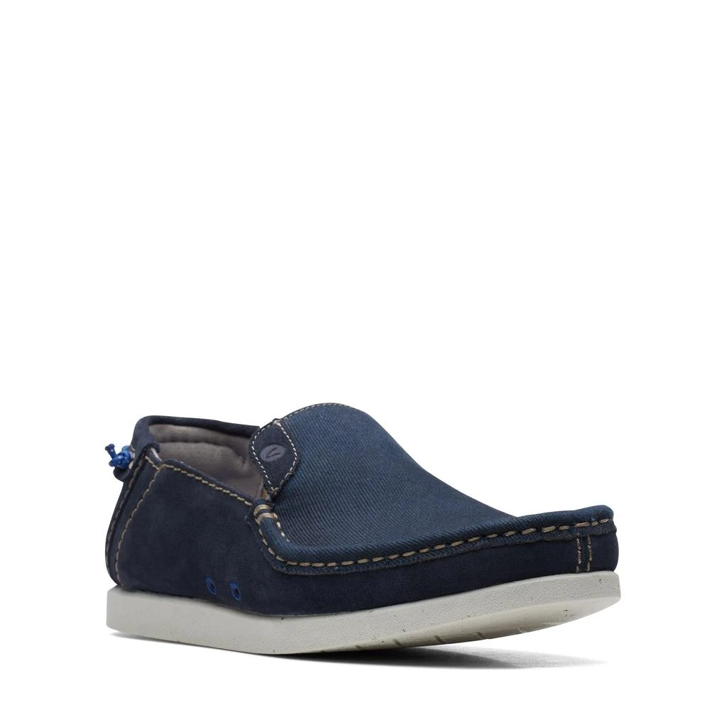 Clarks ShacreLiteStep in Blue Suede 2