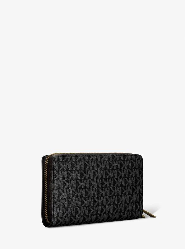 Michael Kors Jet Set Large Signature Logo Smartphone Wallet 4