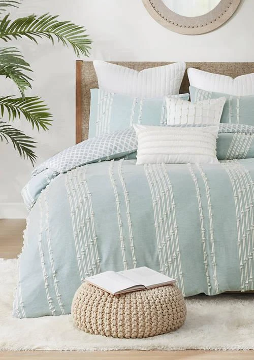 INK + IVY Kara Cotton Jacquard Comforter Set