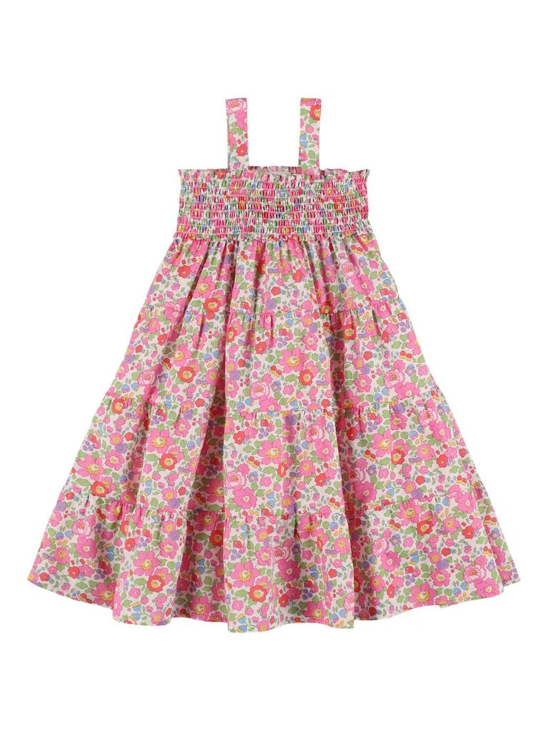 Mc2 Saint Barth Liberty Print Cotton Jersey Dress 1