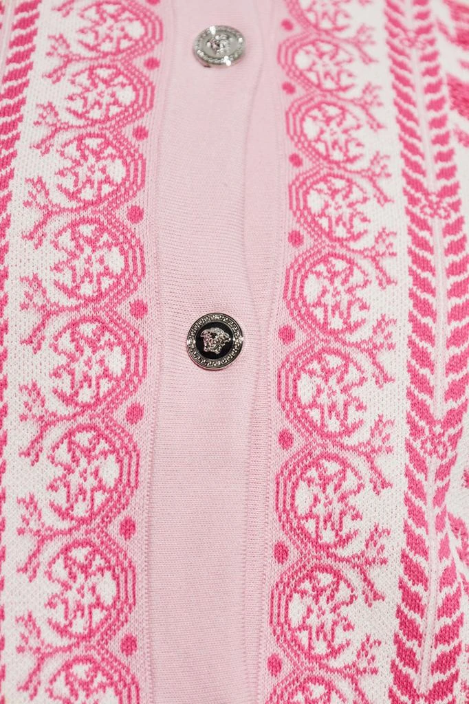 Versace Versace Barocco Pattern Button-Up Cardigan 6