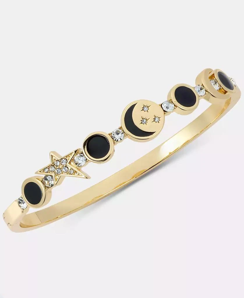 Karl Lagerfeld Paris Crystal Star 
Moon Bangle Bracelet