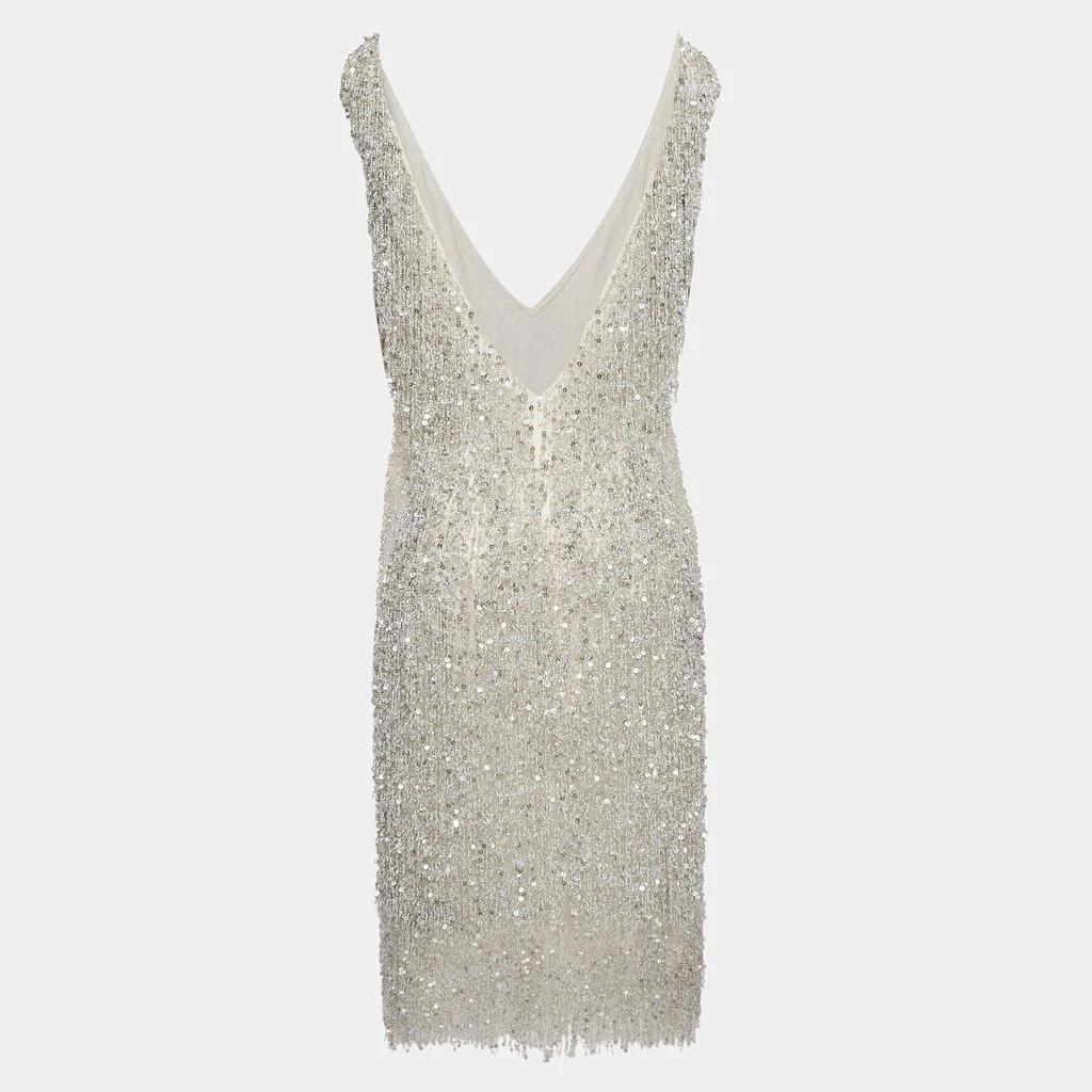Naeem Khan Naeem Khan Gatsby Tassel Embellished Short Dress M 2
