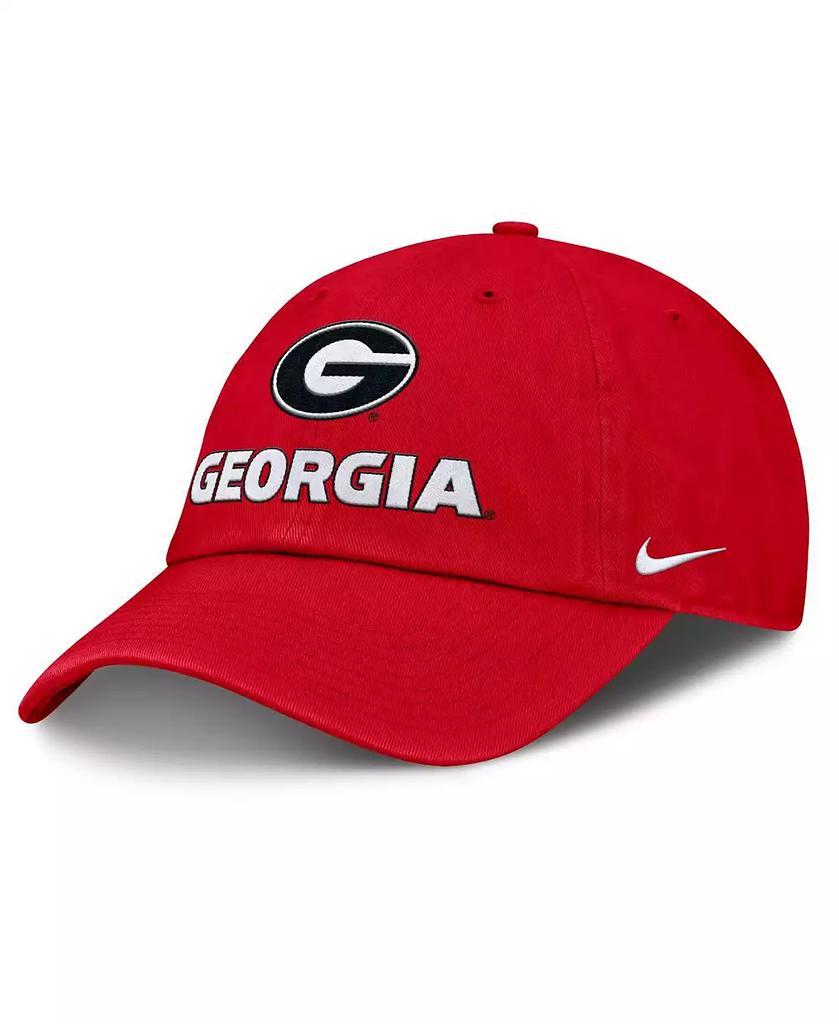 NIKE Men's Red Georgia Bulldogs 2025 Sideline Club Adjustable Hat
