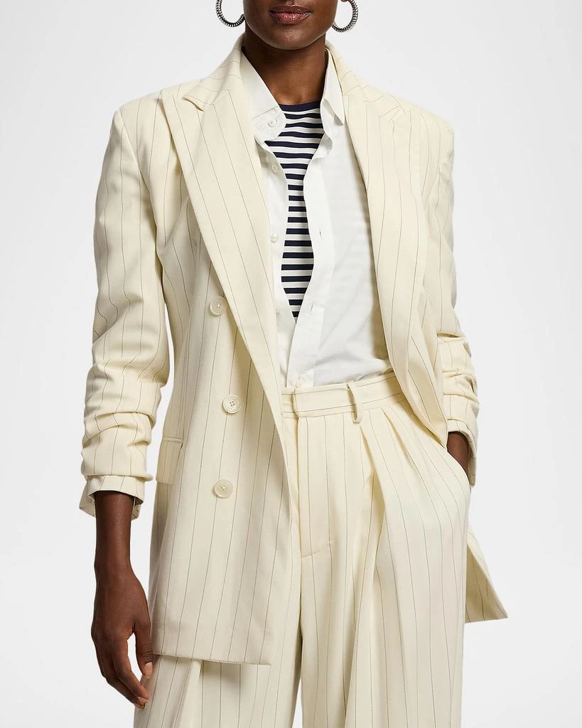 Ralph Lauren Widestripe Double-Breasted Blazer Jacket 4