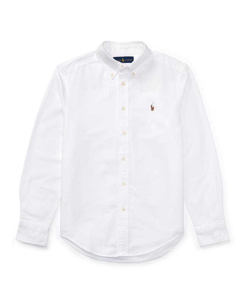 Ralph Lauren Childrenswear Cotton Oxford Sport Shirt, Size S-XL