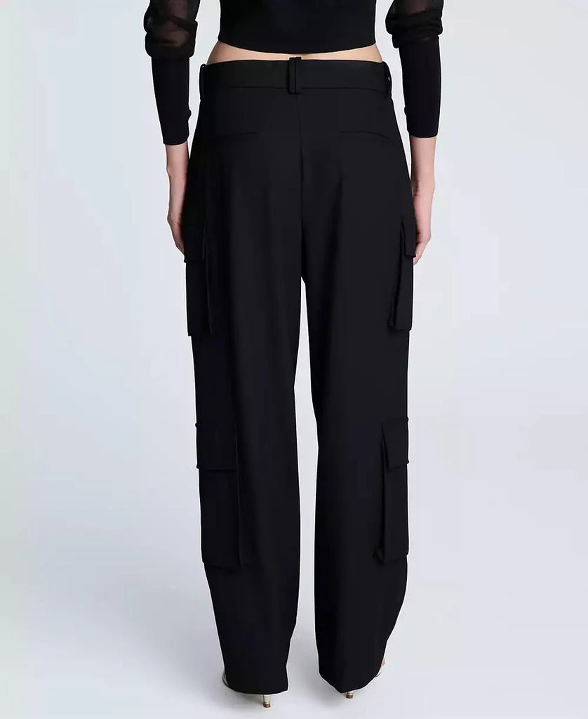 Kenneth Cole Women's Fly-Front Pleated Cargo Pants 5