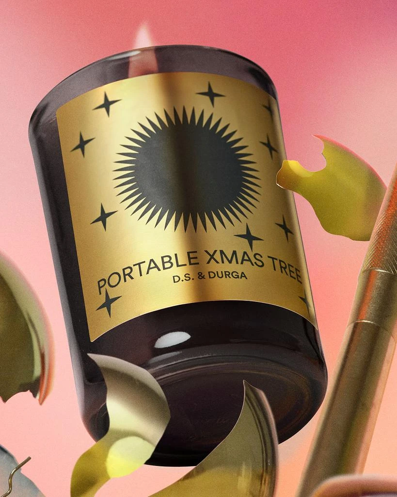 D.S. & Durga Portable Christmas 2024 Candle, 7 oz. 6