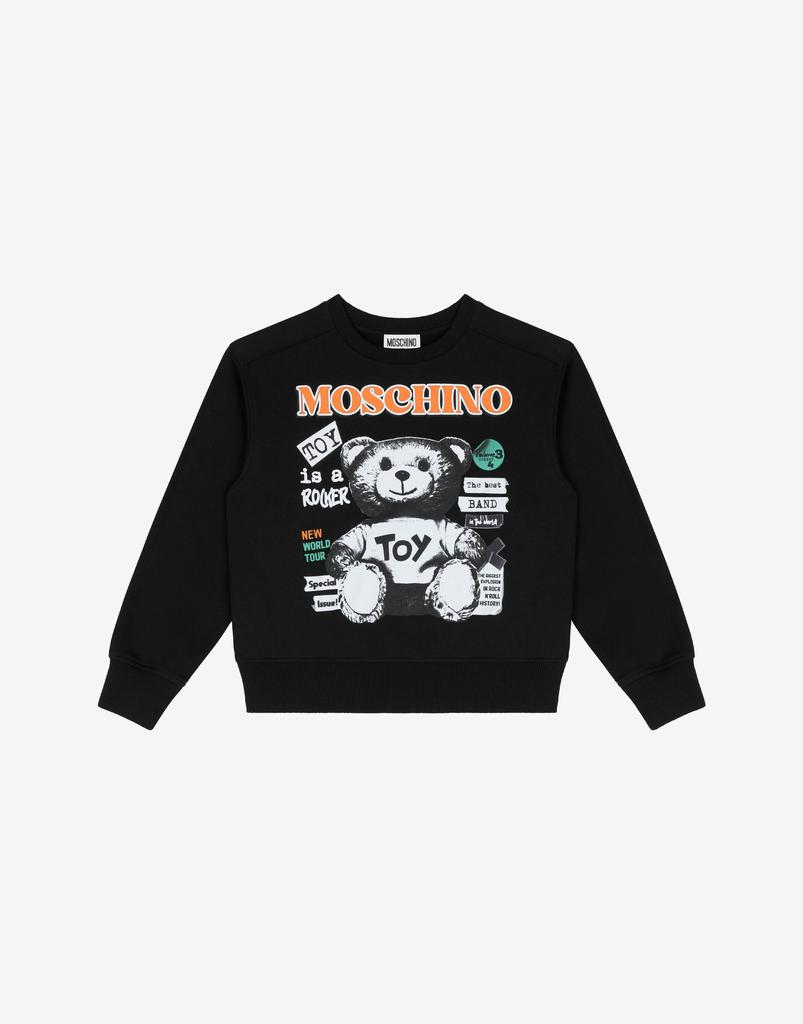Moschino Teddy Bear Cotton Sweatshirt