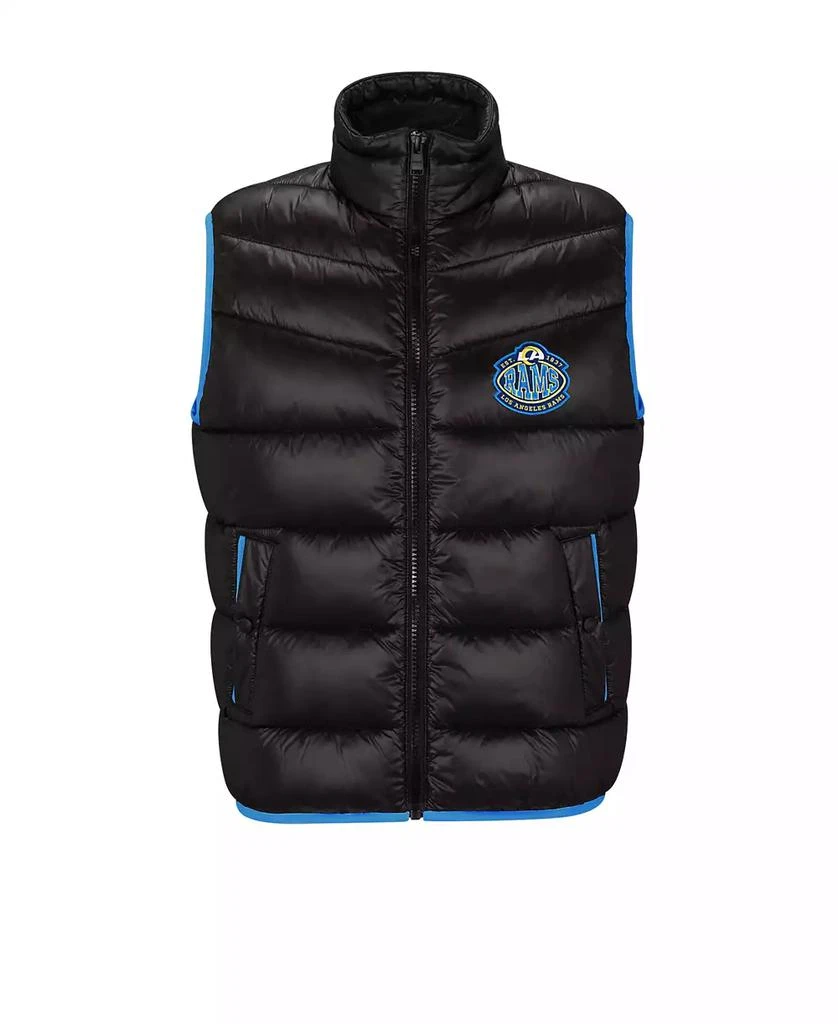 Hugo Boss Men's BOSS x NFL LA Rams Water-Repellent Padded Gilet 3