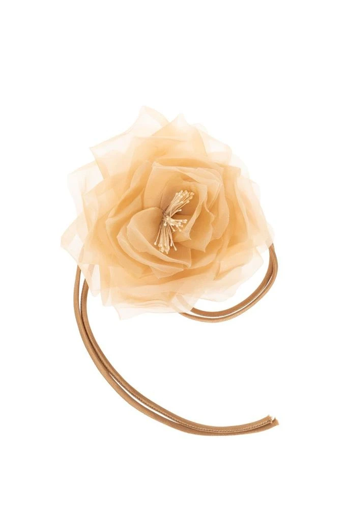 Max Mara Max Mara Jessy Logo Patch Brooch 1
