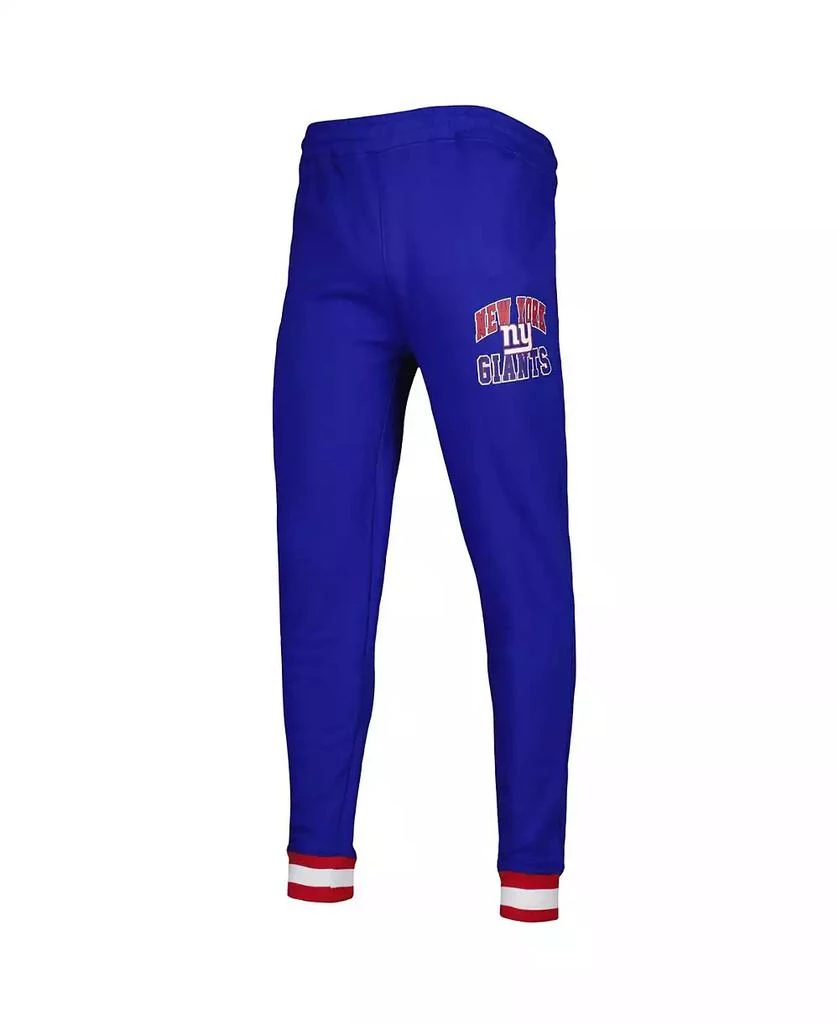 Starter Men's Royal New York Giants Blitz Fleece Jogger Pants 3