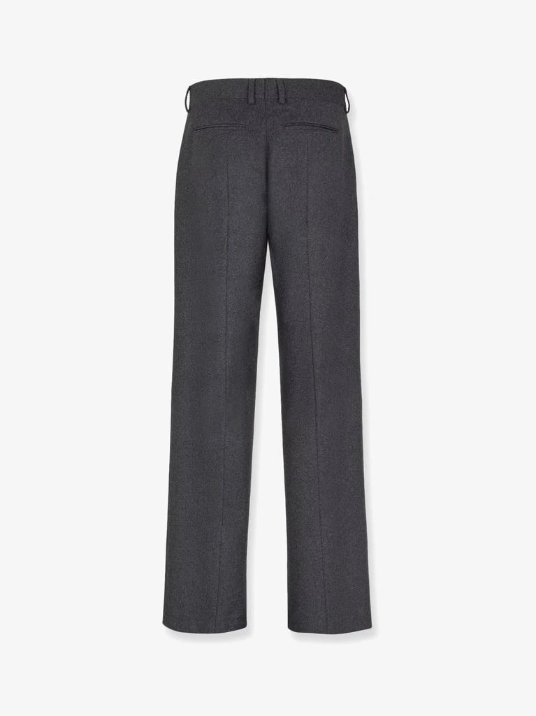 Fendi Stretch cashmere trouser with logoed detail 5