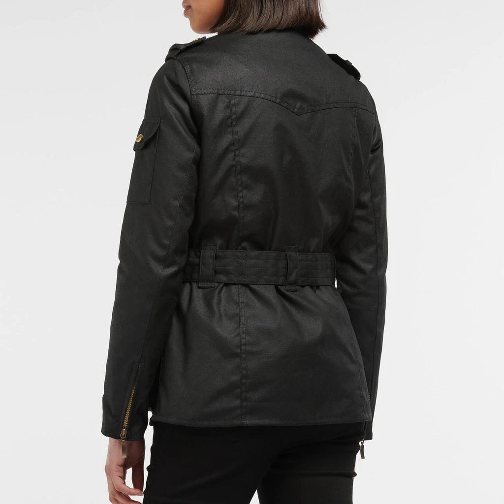 Barbour International Barbour International Ladies International Waxed-Cotton Jacket 2